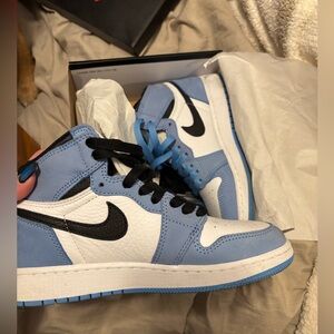 University Blue Air Jordan 1.
